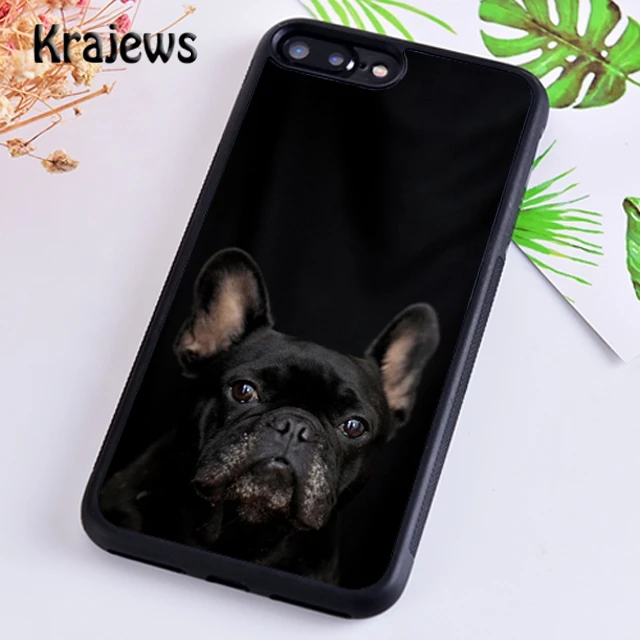 Stylish Black French Bulldog Dog Phone Case Cover