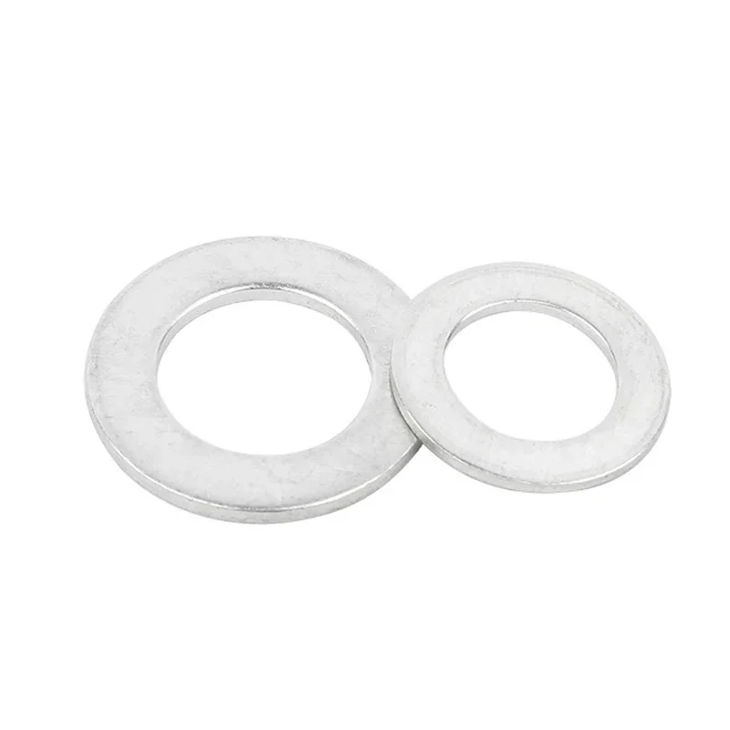 Aluminum alloy gasket 6061# M3 M5 M6 M8 M10~ M30 Ultra-thin Metal Screw Flat Washer Standard Thickness-Increasing Meson