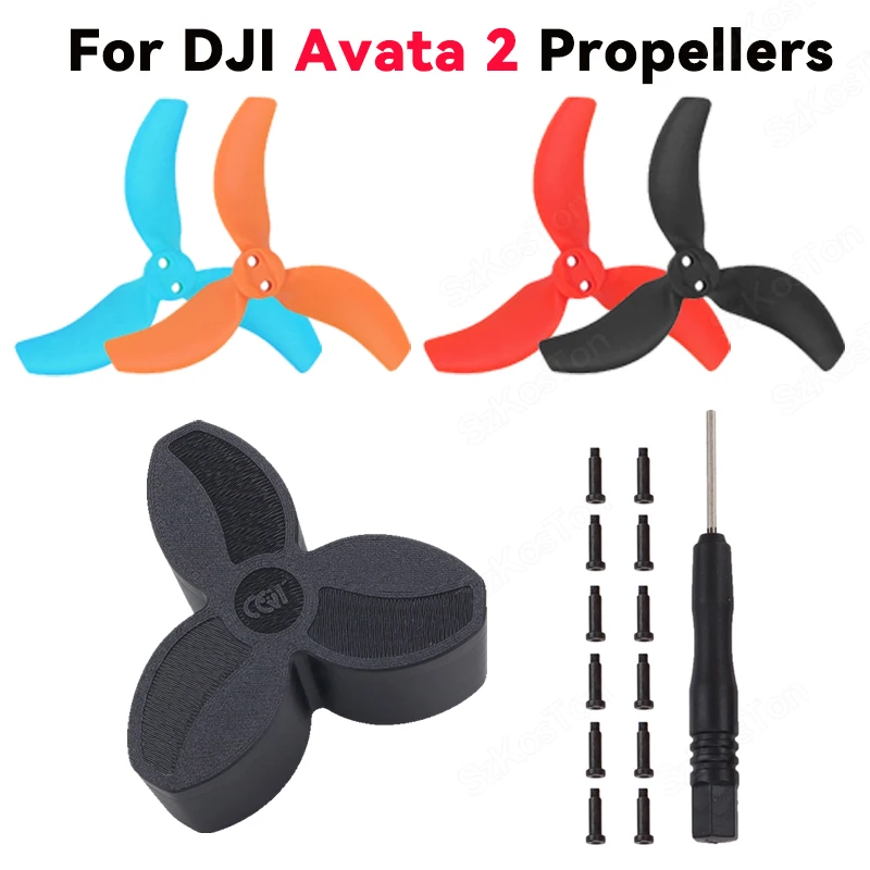 Propeller replacement parts Drone propeller blades Drone propeller Drone propellers For DJI Avata 2 Propellers Replacement Prop Blades 3032S Low Noise Wings for DJI Avata 2 Drone Accessories