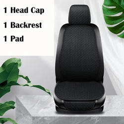 Deluxe Universal Car Seat Cover & Cushion Protector - Premium Auto Interior Pad (3pcs black)