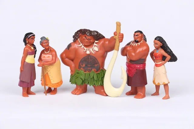 Moana Action Figures | Figure Moana Disney | Moana Toys