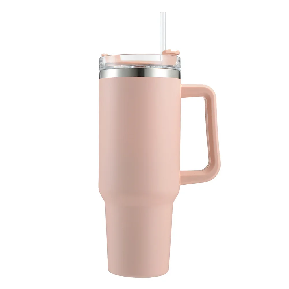 Ready To Ship Stanley Hot Pink 40oz Stainless Steel Tumbler With Logo Mugs  With Handle Insulated Tumblers Lids Straw Coffee Termos Cup Travel Mugs  Coffee Tumbler From 13,97 €