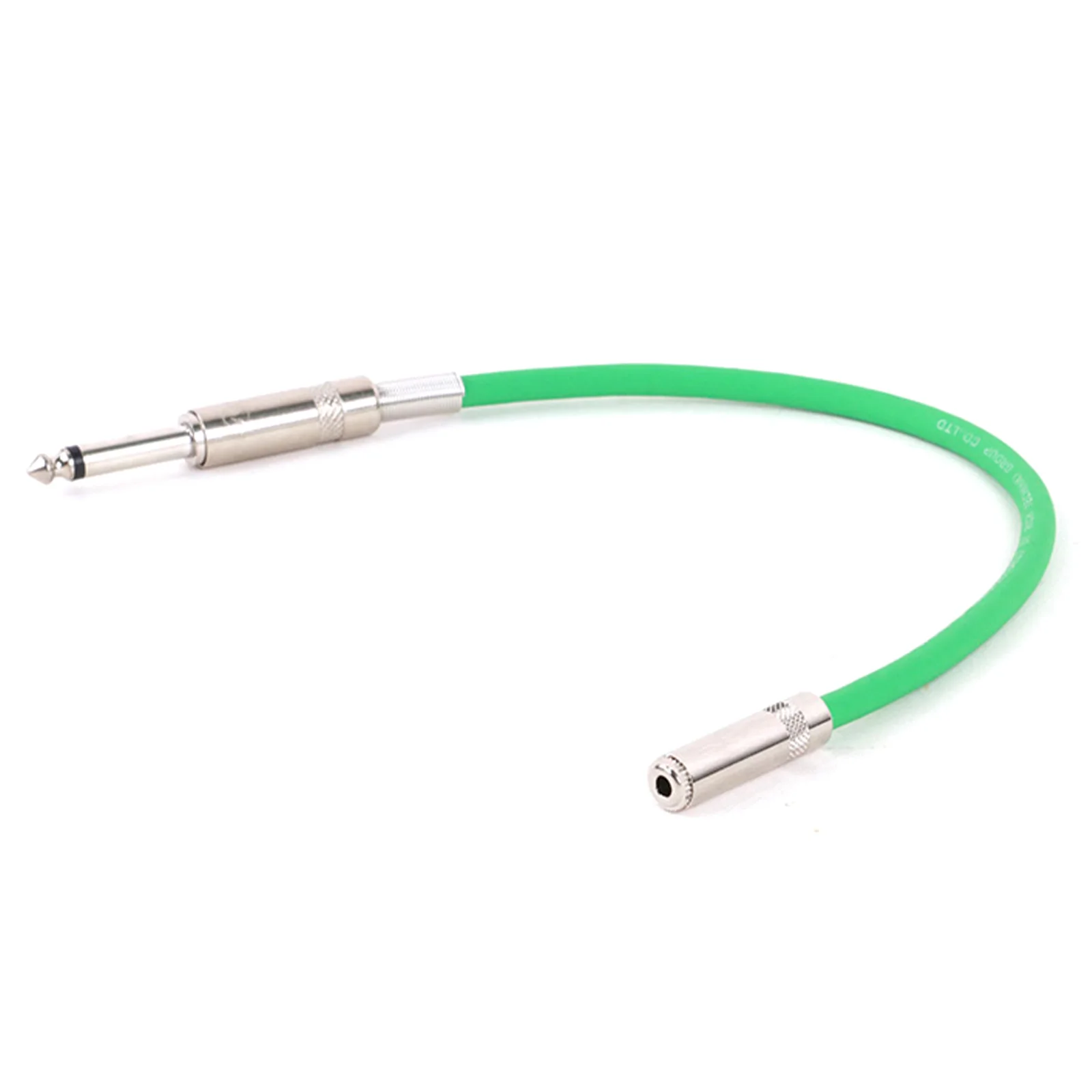 Spezialität 6,35 mm 1/4 Zoll TS-Stecker auf 3,5 mm 1/8 Zoll TRS-Buchse auf gerades Patchkabel für Gitarren usw. 0,3 m-15 m – Detail 7