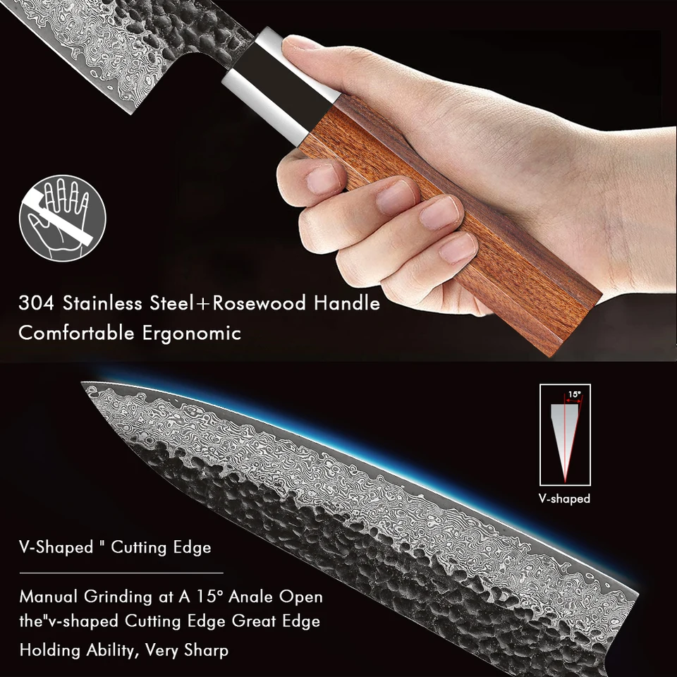 G308J-kitchens松原包丁職人 包丁 大 日本製 刃渡り約18.5cm Amazon｜J-kitchens 長崎松原包丁 包丁 刃渡り 13.0cm JAPANESE KNIFE