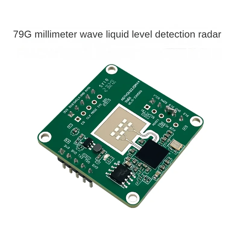 ABSS-LD8001B 테스트 키트 79G 밀리미터파 레벨 감지 센서 비접촉 레이더 모듈 고정밀 레벨 측정