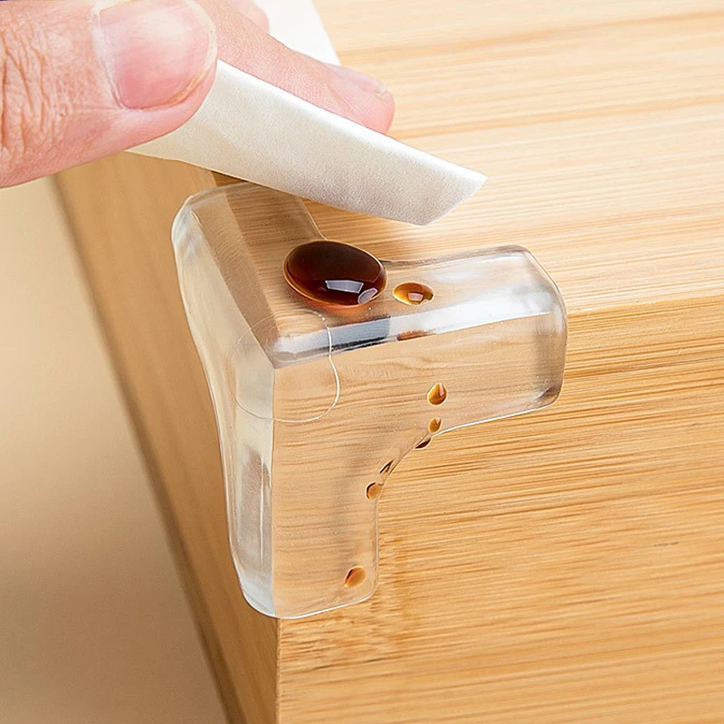 8/24pc Upgraded Corner Protector Baby Safety Silicone Corner Guards and Edges Widened Thickened Furniture Table Protector