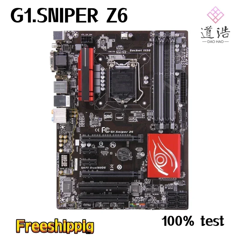 For G1.SNIPER Z6 Motherboard 32GB HDMI LGA 1150 DDR3 ATX Z97 Mainboard MA 4 For G1.SNIPER Z6 Motherboard 32GB HDMI LGA 1150 DDR3 ATX Z97 Mainboard MA - Image 2