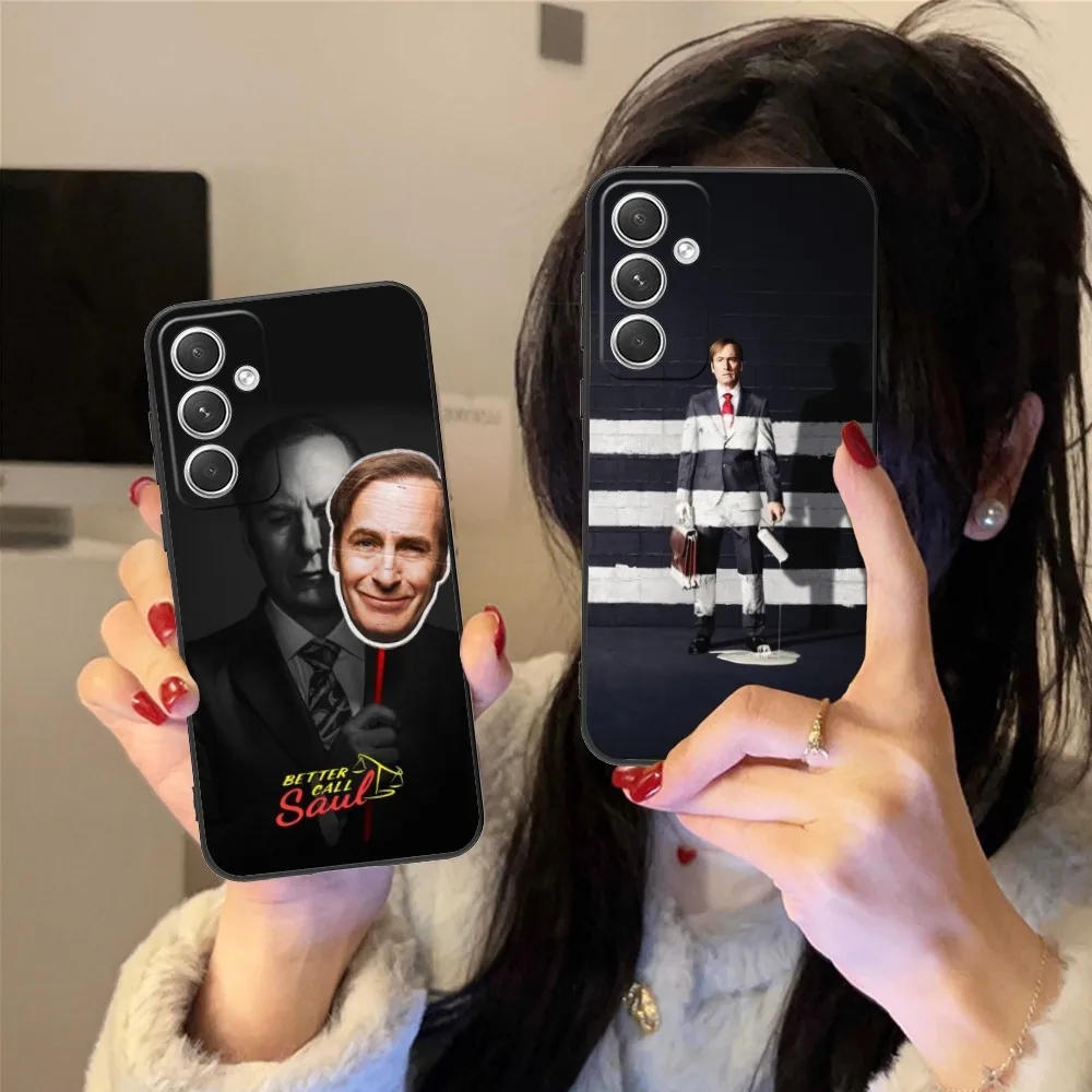 Fashion Call Saul Mobile Cell Phone Case For Samsung Galaxy S24 S23 S22 S21 S20 S10 S9 Plus Fe Ultra Lite Black Cover Funda