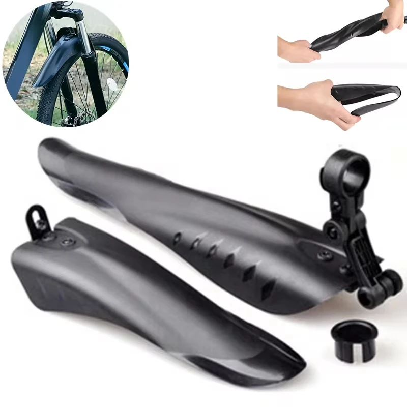 Bicycle Fender 2pcs Bicycle Fender MTB Bike Front Rear Tire Wheel Mudguard Accessories Parts