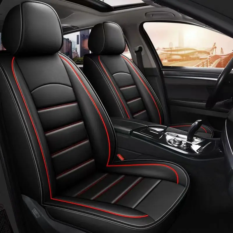 PRESTIGE LINE FOTELE COVERS SERIE R SERIE S (CONFIGURATIE E) (PREMIUM bestuurdersstoel met veiligheidsgordel), (passagiersstoel met veiligheidsgordel) (Zwart