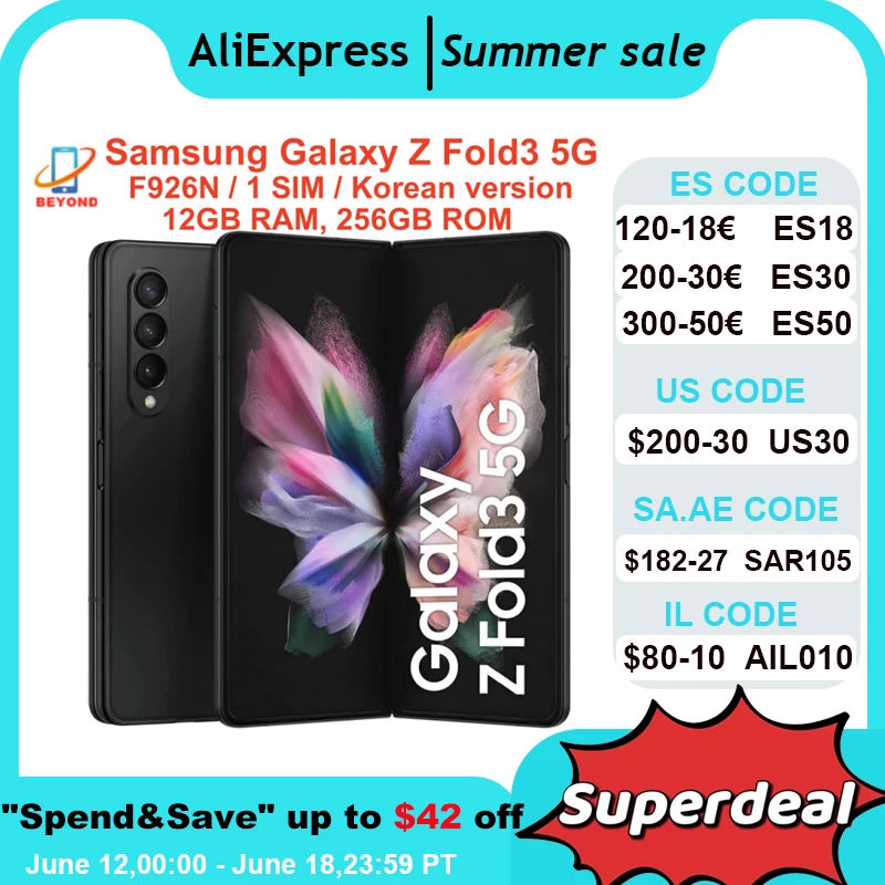 Samsung Galaxy Z Fold Mobile Cell Phone Mobile Samsung Galaxy Z 3