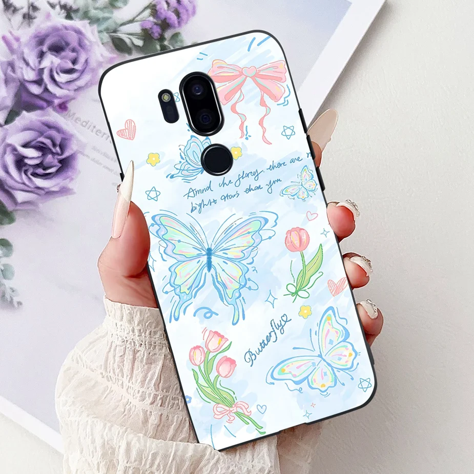 Cute Cat Luxury Painted Soft Slim Phone Case - Stylish Protective Cover