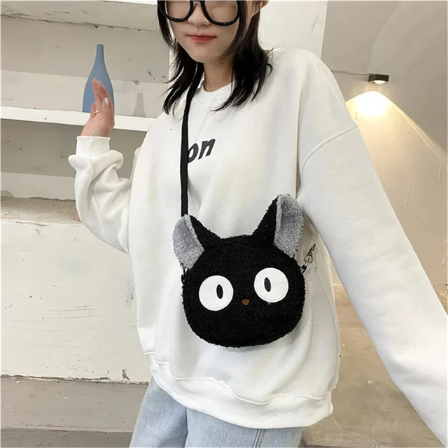 HOMEFISH Japanese Style Bag Women Cartoon Plush Shoulder Bag for Women New Crossbody Bag Small Phone&Purse Bag Bolsa Feminina 3