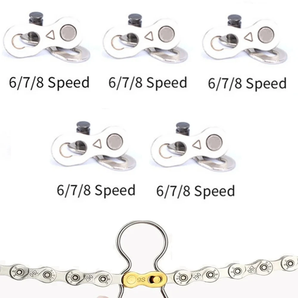 Bicycle Chain Connector 6/7/8 Speed Universal Quick Link Connecting Master Cycling Part