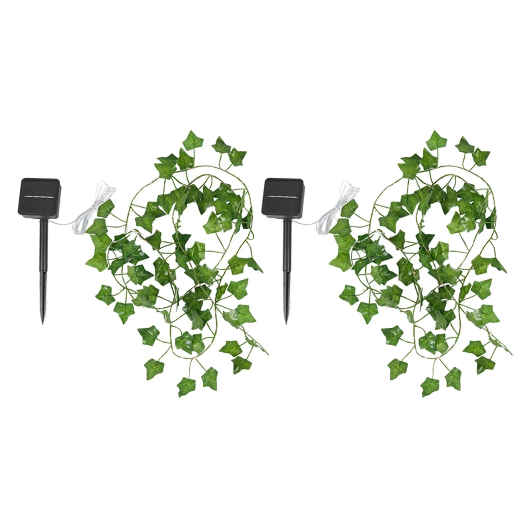 

2 шт., водонепроницаемые гирлянды из кленовых листьев, 20 светодиодов