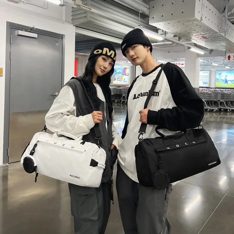 2024 New Women Leisure Sports Fitness Short Distance Outdoor Dry Wet Separation Capacity Trendy Cool Storage Luggage Travel Bag