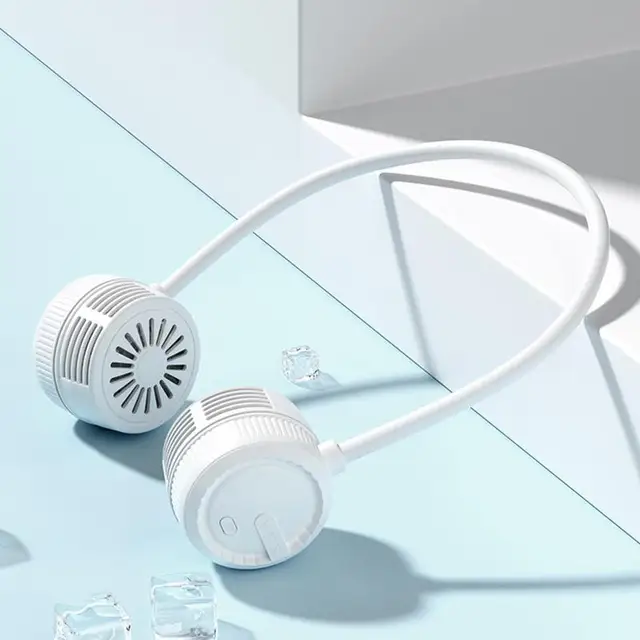 Nyaki Ventilátor Pengék Személyes Ventilátorok 3 Sebességű Usb-Vel Újratölthető Alacsony Zaj - Image 2