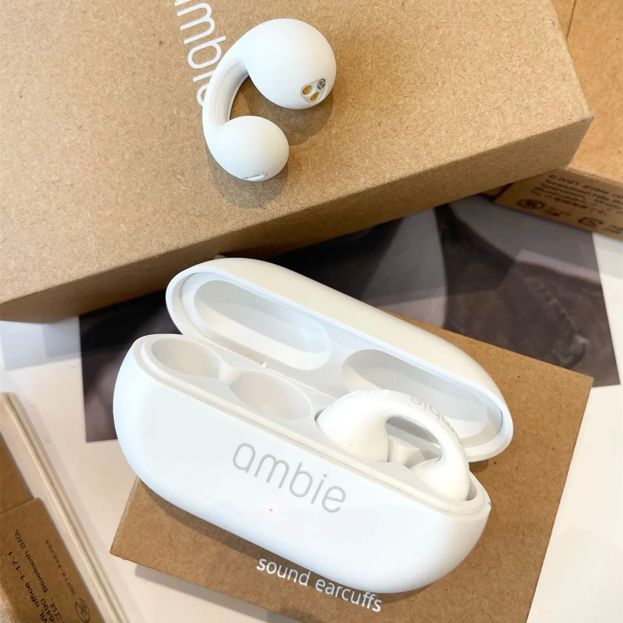 Buy Ambie Sound Earcuffs Openear Wireless Earphone AMTW01 Earring