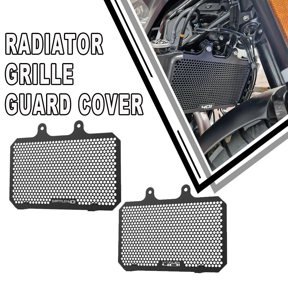 

2022 2023 Motorcycle For Husqvarna Svartpilen401 VITPILEN401 Svartpilen VITPILEN 401 2017-2021 Parts Radiator Grille Guard Cover