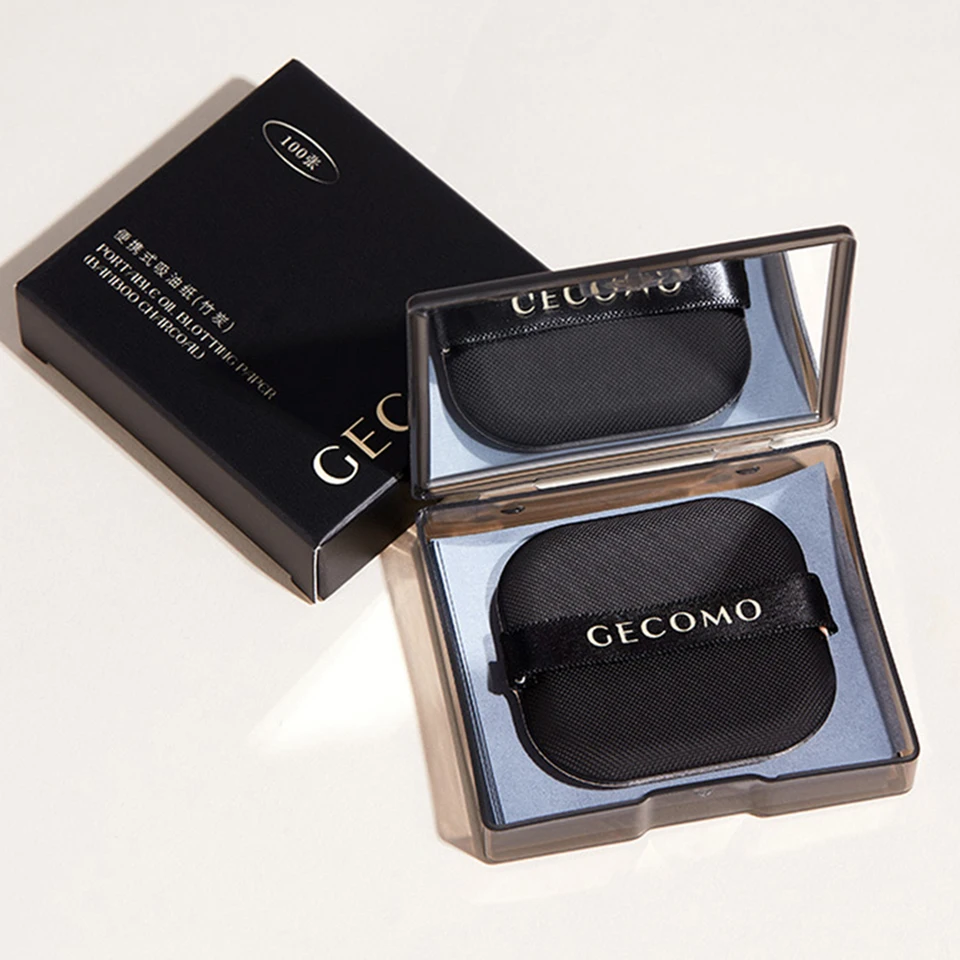 100 Bamboo Charcoal Oil Absorbing Blotting Sheets