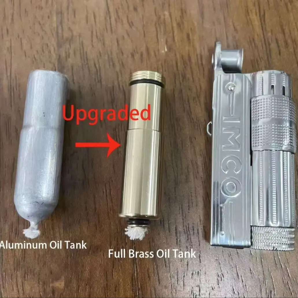 Vintage Genuine IMCO 6700 Stainless Steel Old Gasoline Lighter Men Cigarette Oil Lighter Accessories 62*22*15mm 2