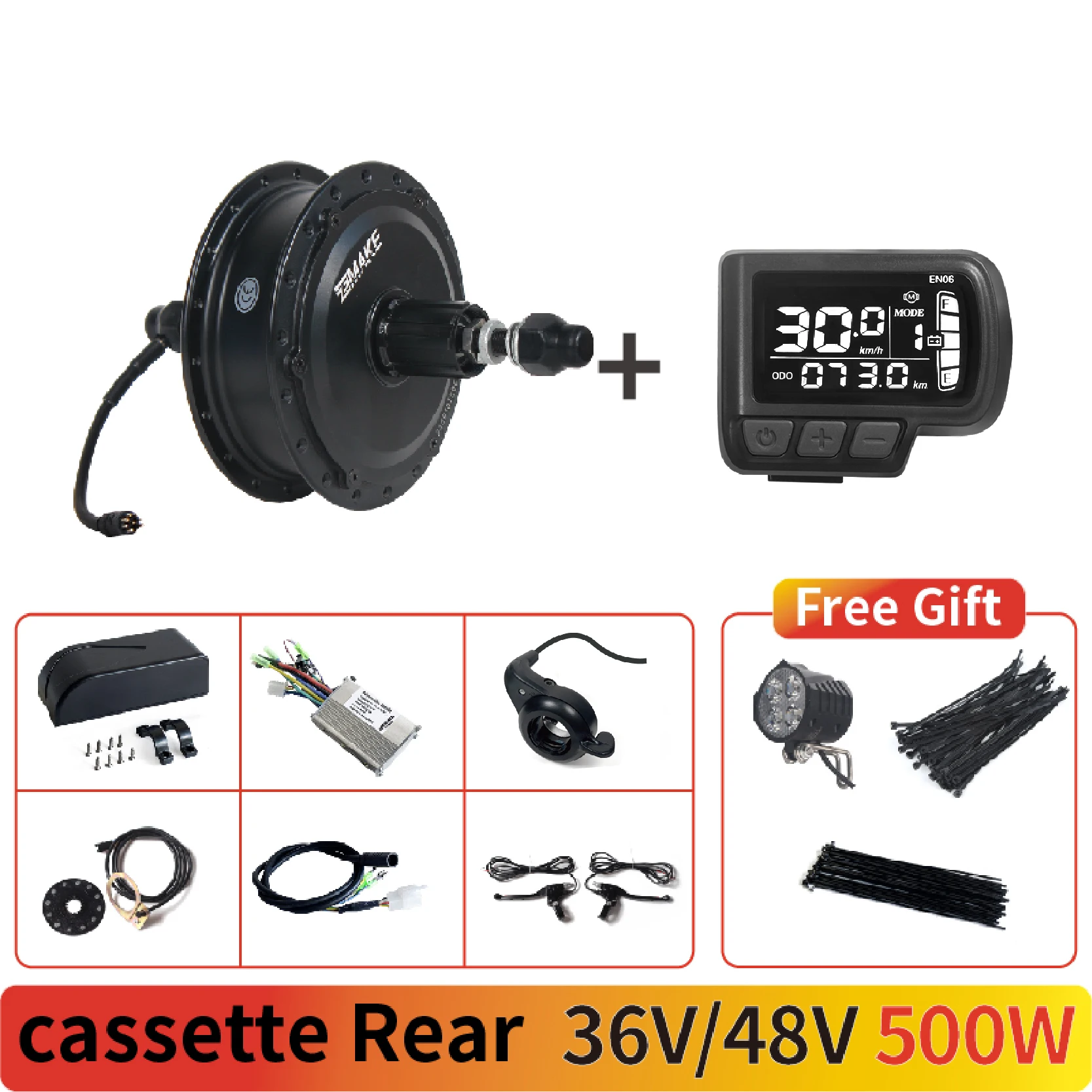 Cassette Rear 500W