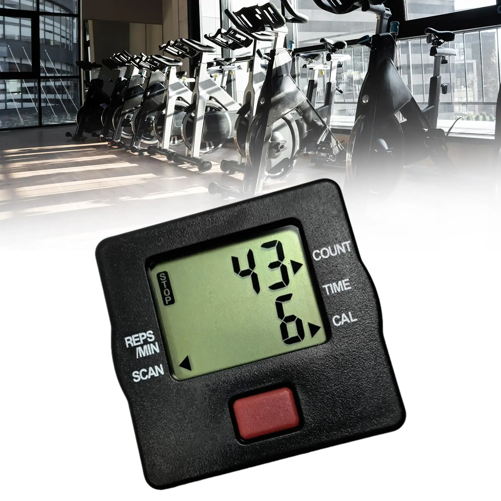 Stepper Counter Monitor Speedometer for Belly Machine Count Pedal Machine