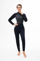 Women Diving Suit 3MM Neoprene Wetsuit Surf Suit Scuba Snorkeling Outfits Woman Full Swimsuit Female Swimwear With Sleeve
