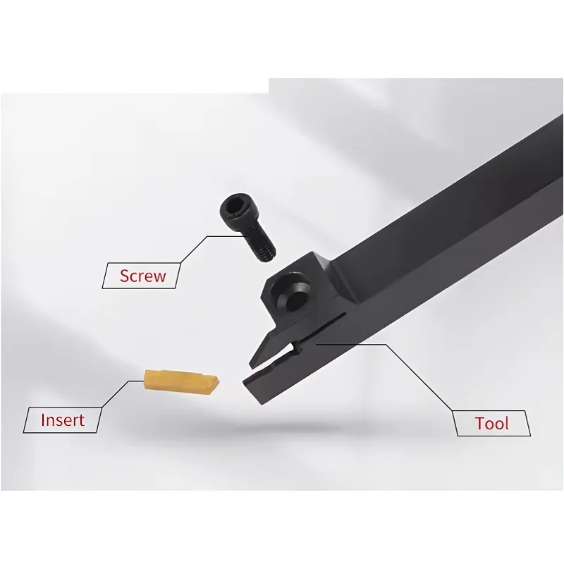 MGEHR 시리즈 CNC 선반 공구 홀더 MGRHRL MGEHR1.5/2/2.5/3/4/5/6mm 블레이드 외부 원형 홈 절삭 공구 홀더