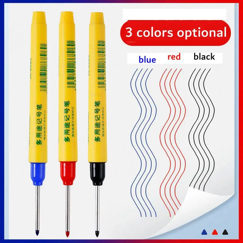 Woodworking Marking Pen Metal Marking Pen Machinist Tools Construction  Paint Markers Metal Markers Long Head Deep Hole Marker - AliExpress