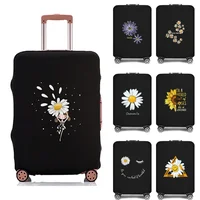 Luggage Suitcase Protective Cover Thicken Travel Elastic Luggage Dust Cover for 18"-28" Suitcase Daisy Series Travel Accessories