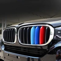 3Pcs Car Grille Trim Strip For BMW X1 X2 X3 X4 X5 X6 X7 E84 F48 F49 F39 E83 F25 G01 F26 G02 E70 F15 E53 G05 E71 E72 F16 G06 G07 2