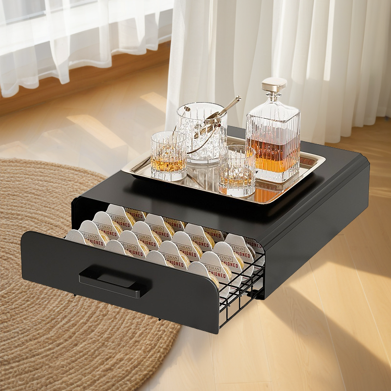 Coffee Capsule Pod Holder  Capsules Storage Rack  Organizer Drawer
