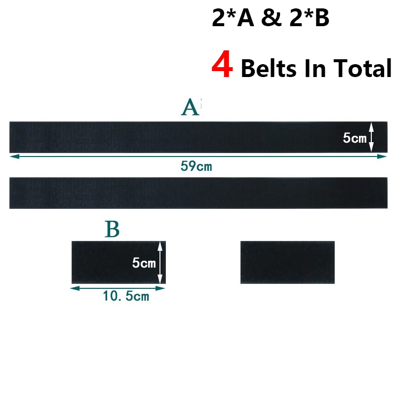 Car Trunk Organizer Elastic Fixing Belt Fixed Strap Extinguisher Storage Tapes Auto Interior Accessories