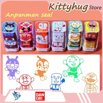 Timbro Colorato Personalizzato con Personaggio dei Cartoni Animati Anpanman, Merchandise Anime, Regalo