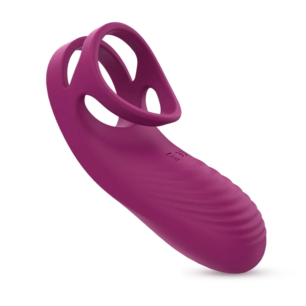 

Vibrator Penis Ring Delay Ejaculation Cock Ring G-Spot Vibrator Sex Toys For Men Ring Rooster Vagina Clitoris Stimulate Rings