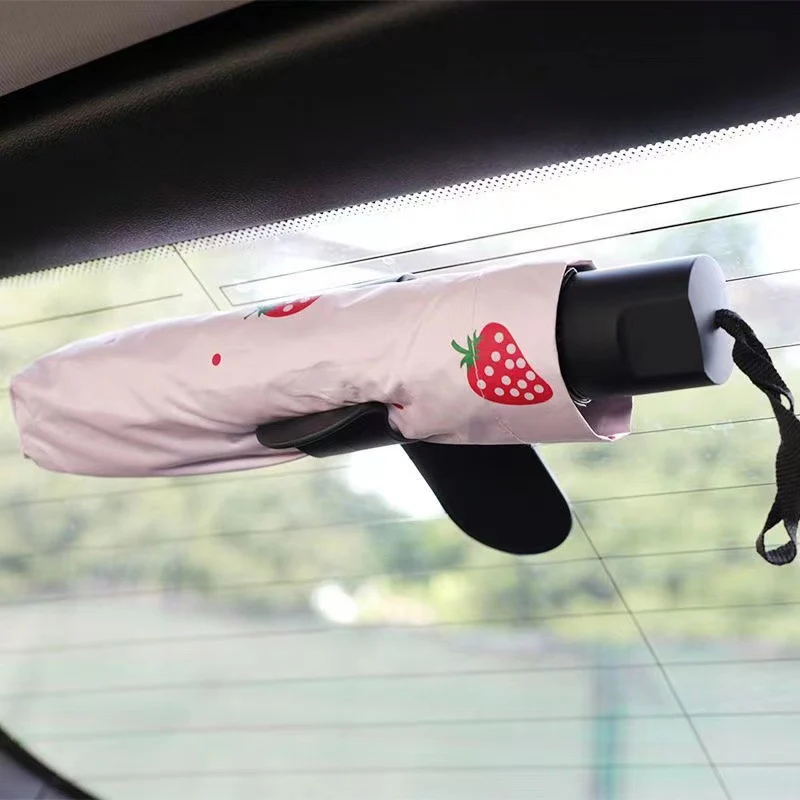 Portable Umbrella Fixing Rack Creative Car Umbrella Storage Hanger Adhesive Hooks