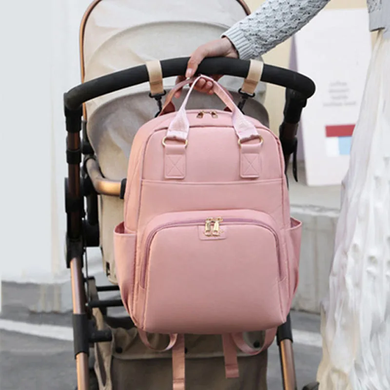 Baby car bag Cartoon Mommy Bags Large Capacity Backpack Multifunctional  Lightweight Maternity mochila pañales 기저귀가방