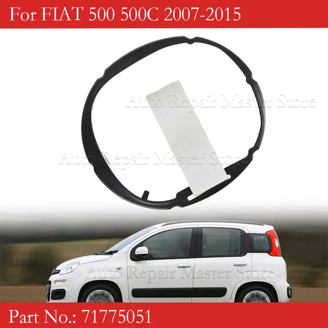 Guêtre Anneau De Botte Bague De Retenue De Botte De Soufflet De Levier De Levier De Vitesse De Voiture 71775051 Remplacement De Pièces D'auto Pour 500c 2009-2015