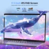 ACEMAGIC 17.3inch Laptop with High Performance Quad Core-12th Alder Lake N97 Laptop Computer Spacious Storage 16GB RAM 512GB ROM 4