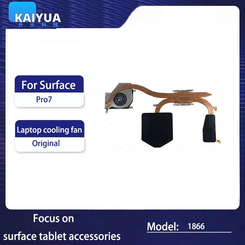 Per Microsoft Surface Pro 7 1866 I5/I7 Raffreddamento Dissipatore Di Calore Ventola Cpu Modulo Di Raffreddamento Dissipatore Di Calore