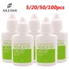 5/20/50/100pcs Liquid Remover for Eyelash Extensions Glue Original Korea False Lash Removal Liquid Beauty Health Makeup Tools 1