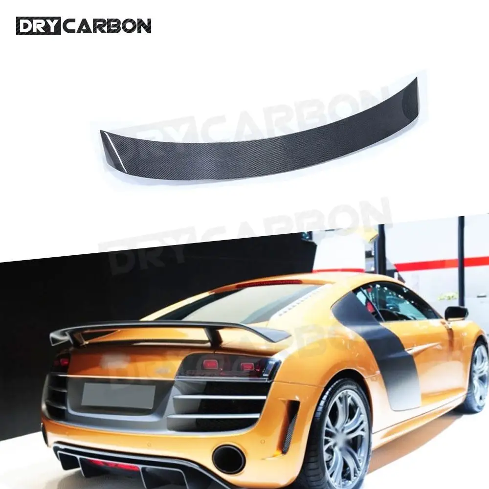 Spoiler Posteriore In Fibra Di Carbonio Per Audi R8 Gt V8 V10 2008-2015 Frp Auto Posteriore Duckbill Boot Spoiler Body Kit Accessorio