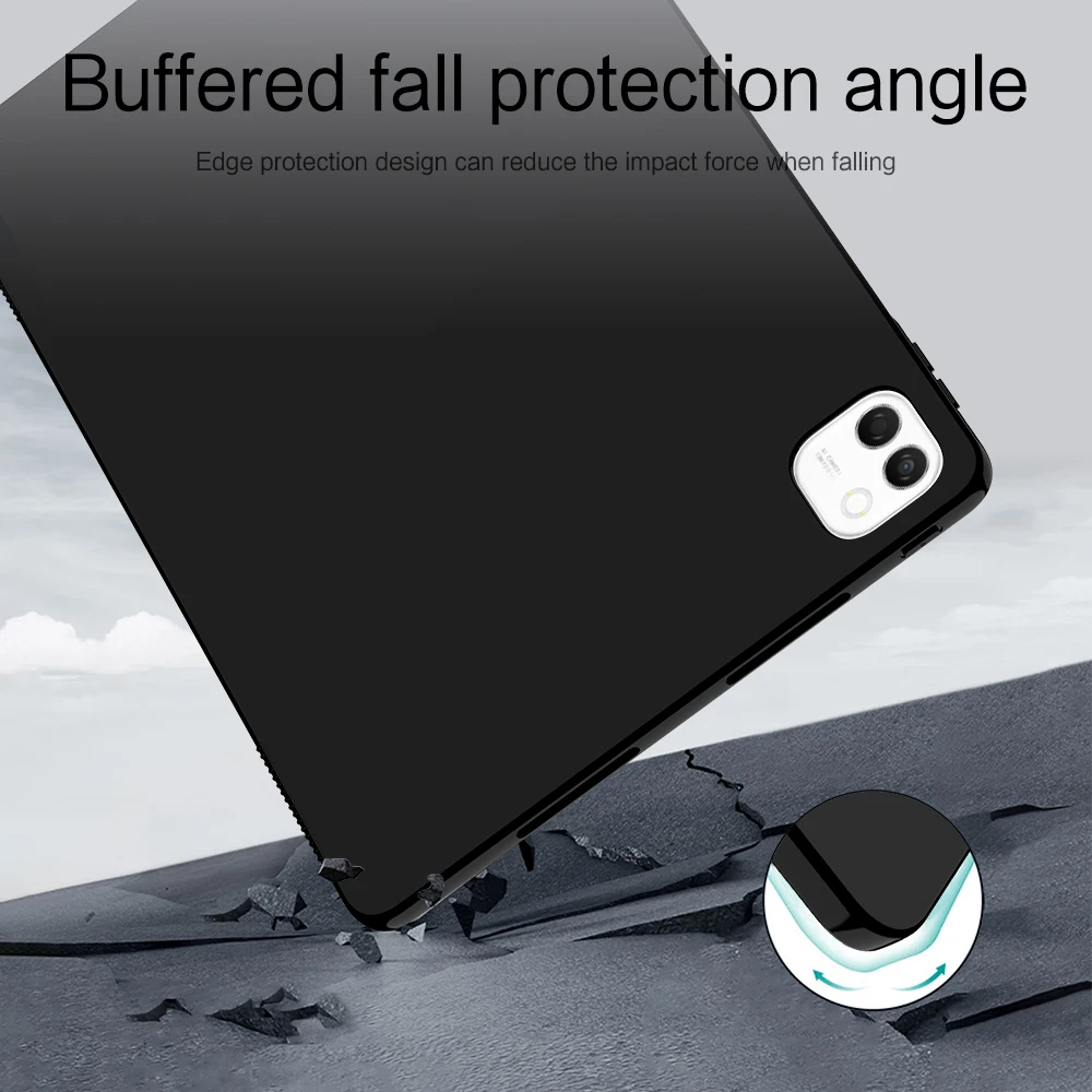 Premium Soft TPU Silicone Tablet Protective Cover 12.3