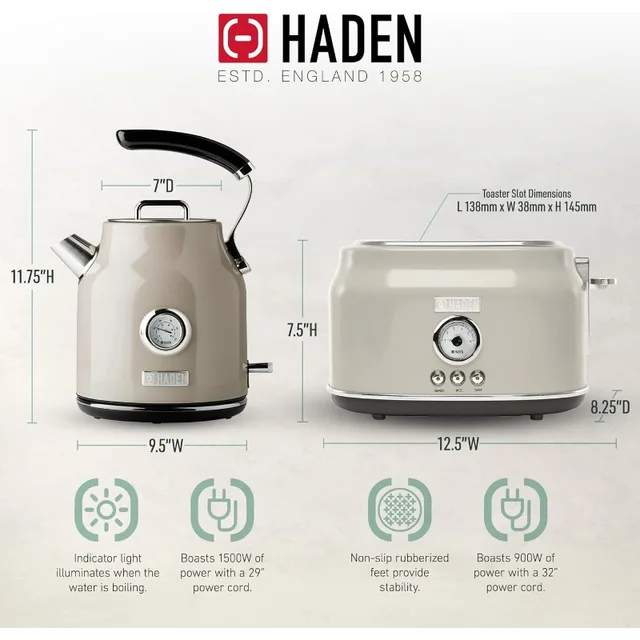 Toaster & Kettle Set 5