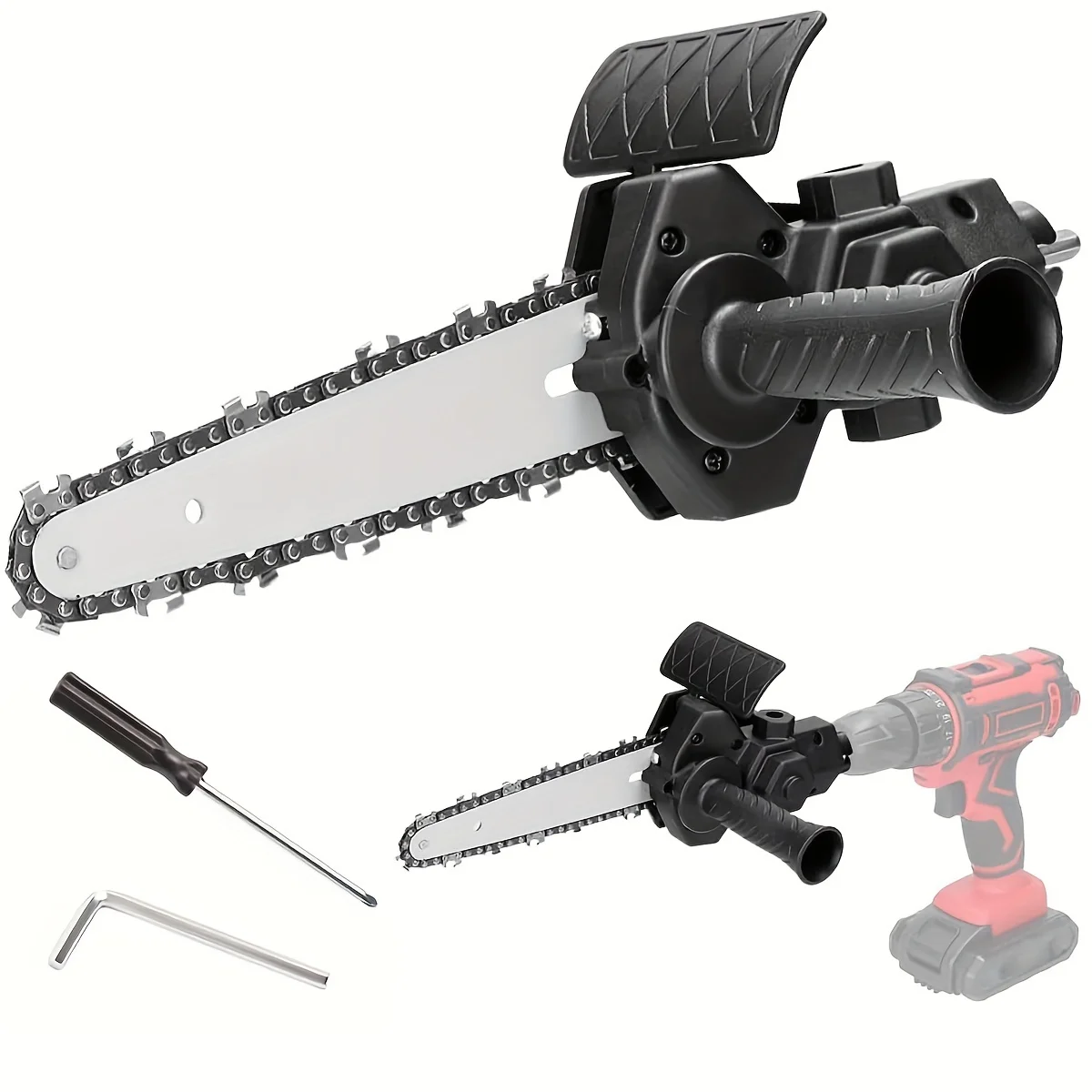 ElectricDrillChainsaw6InchElectricDrillModifiedToElectric