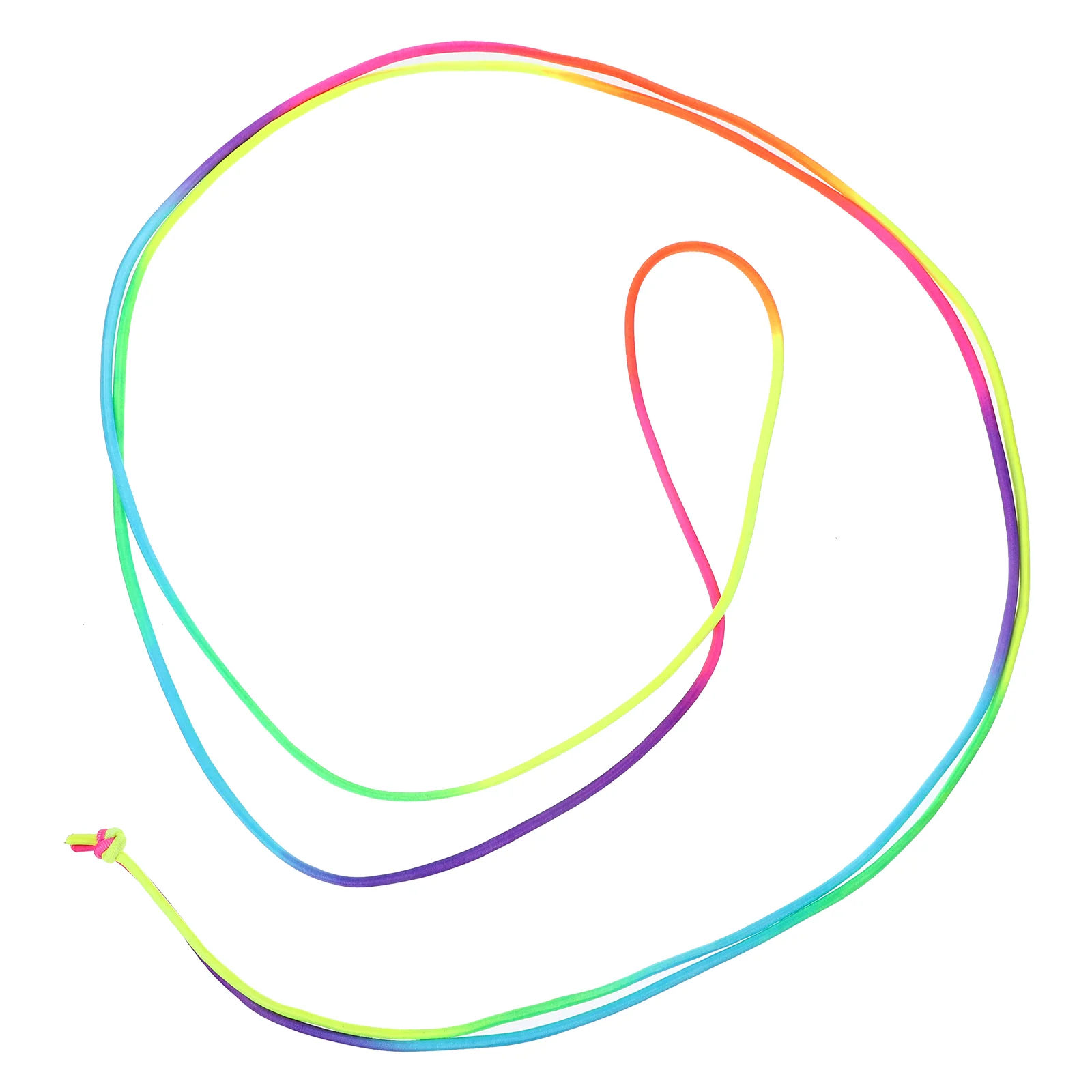 어린이용 점프 로프, 신축성 로프, 야외 장난감, 재미있는 리본 액세서리