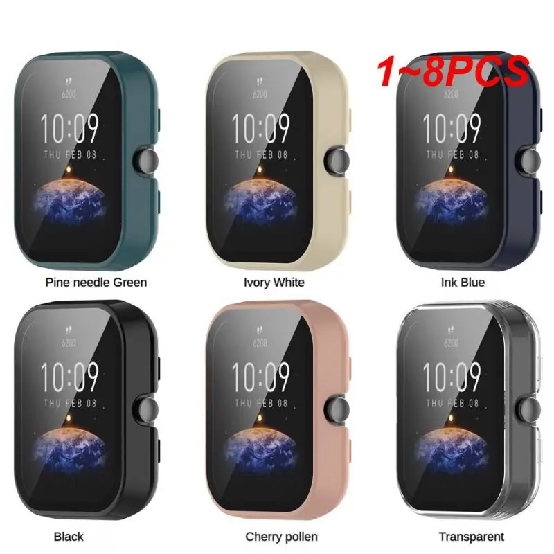 

1-8 шт., защитная пленка для смарт-часов Amazfit Bip 3 Bip3