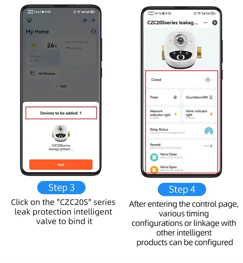 Tuya Smart WiFi Water & Gas Valve DN15/20/25, Alexa & Google Home Compatible, AP