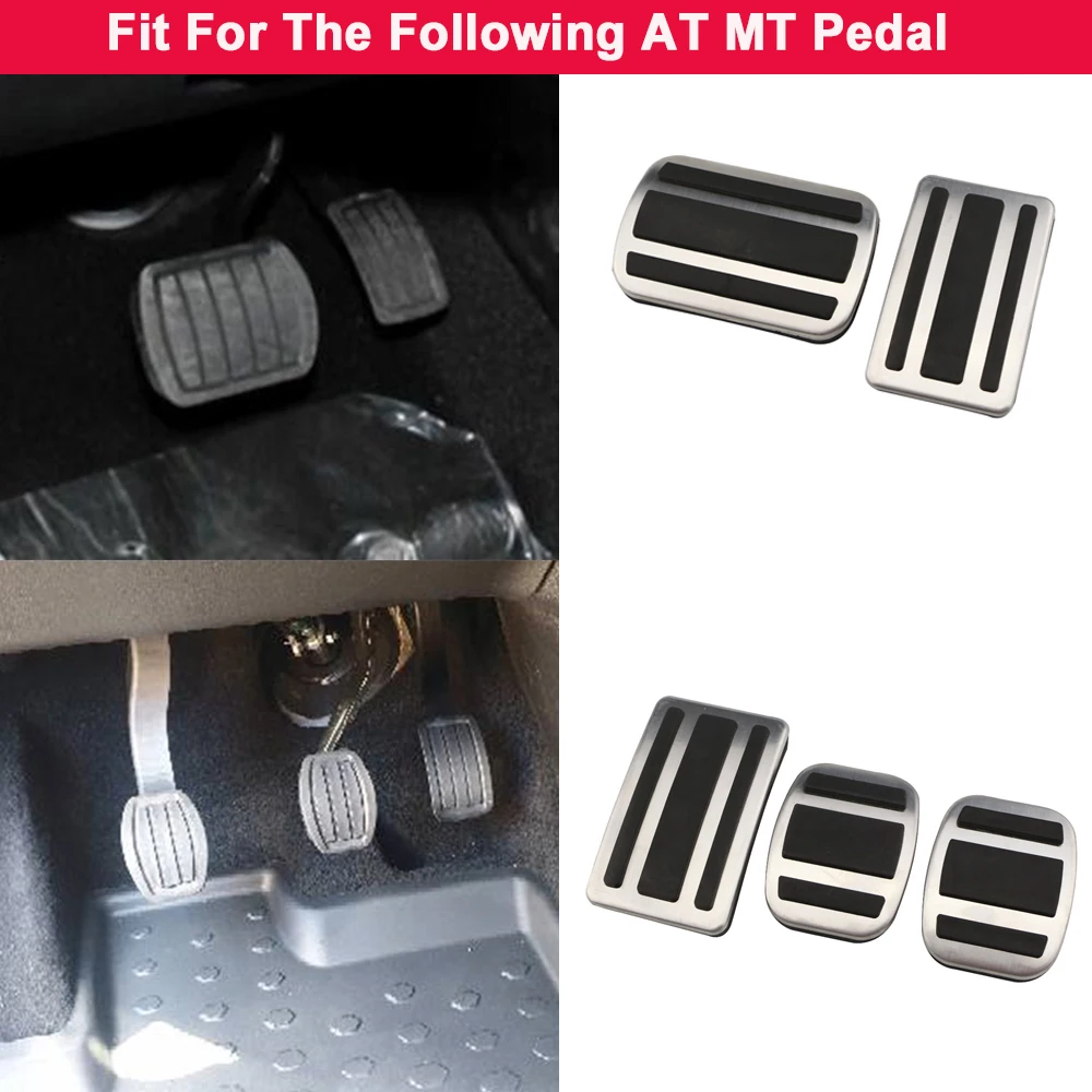 AT/MT Stainless Steel Slip Resistance Brake Fuel Accelerator Pedal Case for  Peugeot 508 3008 Citroen C5 C6 Car Styling - AliExpress